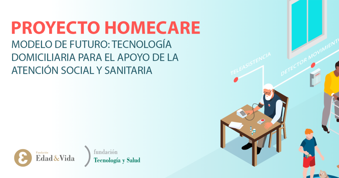 Proyecto Homecare. Modelo de futuro: tecnología domiciliaria para el apoyo  de la atención social y sanitaria. - Fundación Edad&Vida